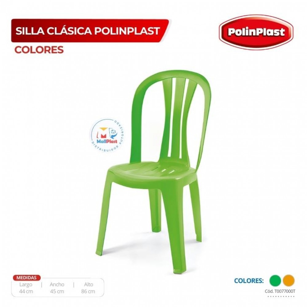 Silla Clásica Colores