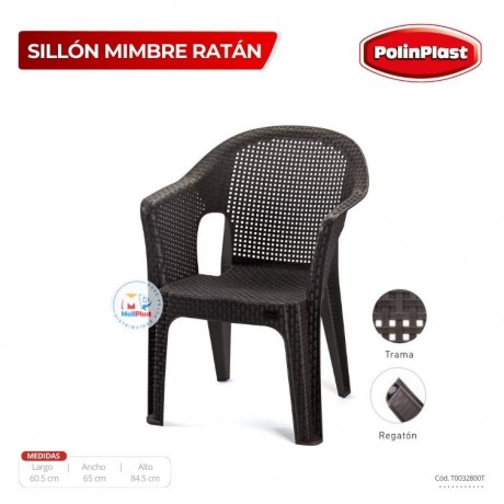 Sillón Mimbre Ratan