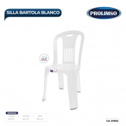 Silla Bartola Blanco