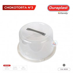Portatorta N°3 Duraplast