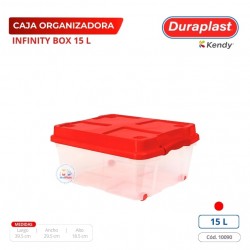 Caja Infinity Box 15 L Duraplast