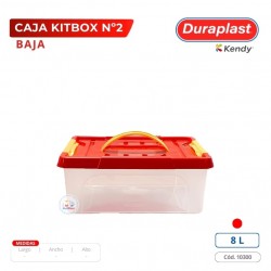 Caja Kitbox 8 L Duraplast