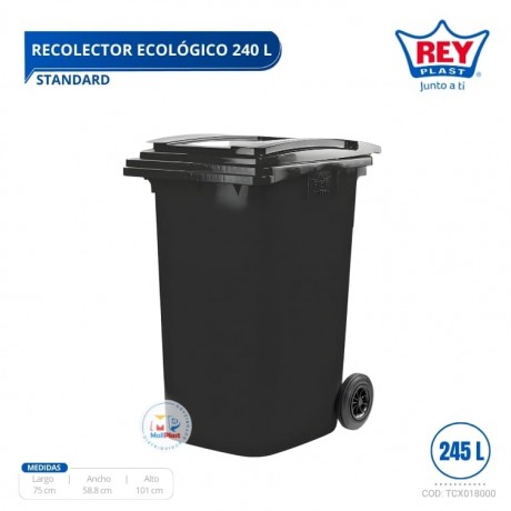 RECOLECTOR ECOLOGICO STANDARD 240 L