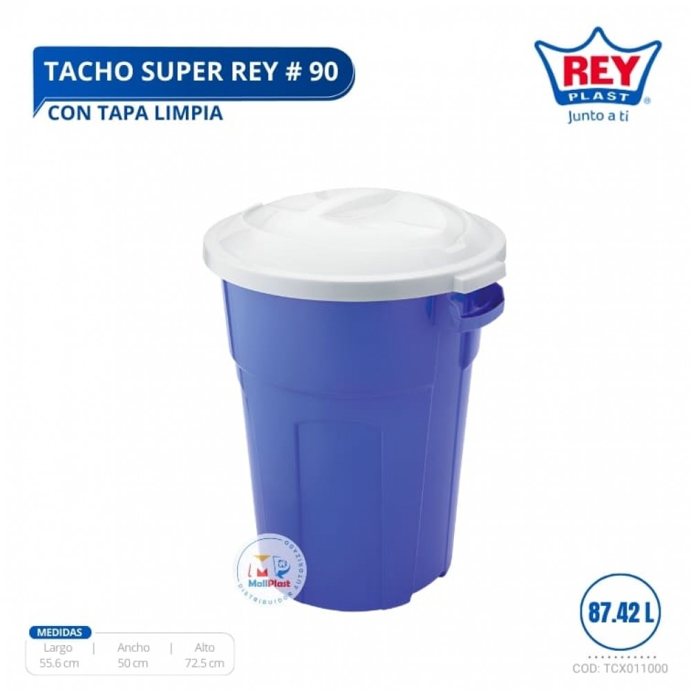 Tacho Súper Rey # 90 C/tapa Limpia