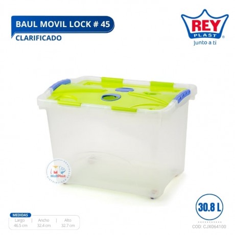 Baul Movil Lock # 45 Clarificado
